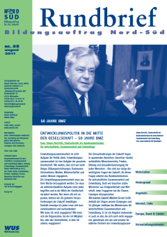 Cover des Rundbriefs Bildungsauftrag Nord-Süd Nr. 68
