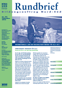 Cover des Rundbriefs Bildungsauftrag Nord-Süd Nr. 72