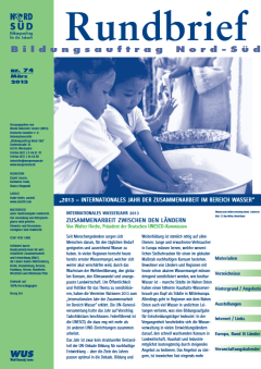 Cover des Rundbriefs Bildungsauftrag Nord-Süd Nr. 74