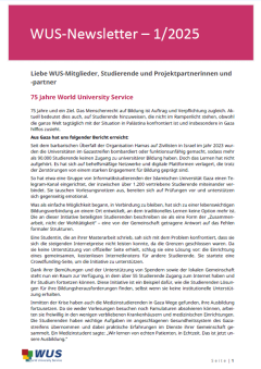 WUS-Newsletter 2025-01