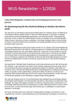 WUS-Newsletter 2026