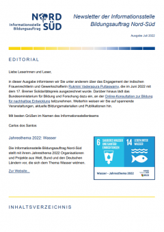 Vorschau Newsletter Juli 2022