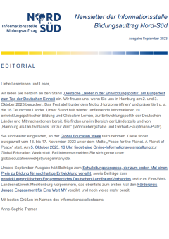 Vorschau Newsletter September 2023