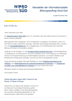 Vorschau Newsletter November 2023