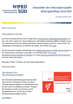 Vorschau Newsletter Dezember 2023
