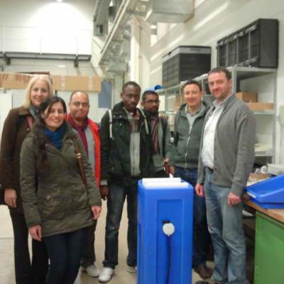 Ausländische Studierende in Hessen besuchen PAUL in der Produktion in Kassel