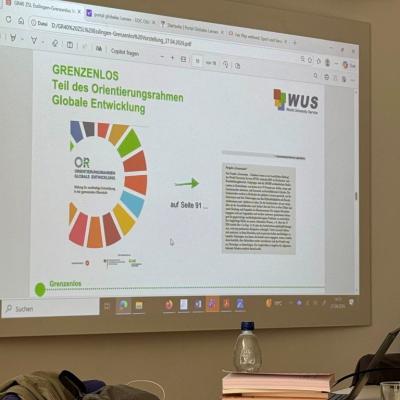 "Grenzenlos"-Vorstellung am ZSL Esslingen (c)WUS 2026