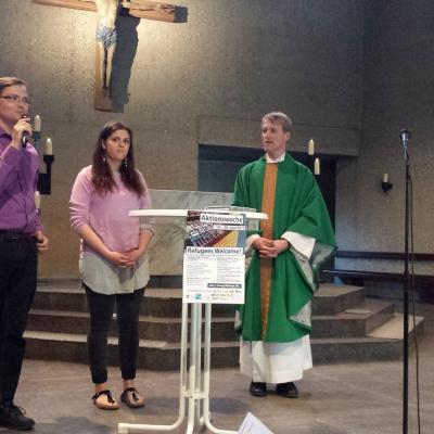 Gottesdienst am 14.06.2015 zu Flucht und Asyl