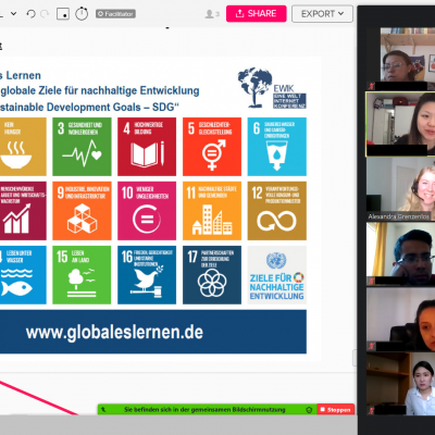 Qalifikationsseminar I - SDGs (c) Screenshot WUS