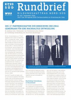 Cover Rundbrief 104