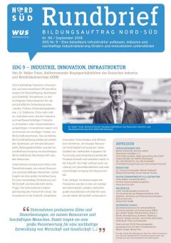 Cover des Rundbriefs Bildungsauftrag Nord-Süd Nr. 96