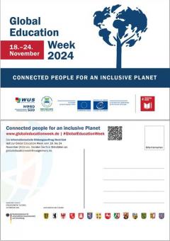 Postkarte Global Education Week 2024