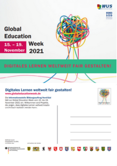 Postkarte Global Education Week 2021