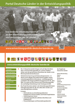 Postkarte Portal Deutsche Länder in der Entwicklungspolitik