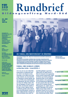 Cover des Rundbriefs Bildungsauftrag Nord-Süd Nr. 64