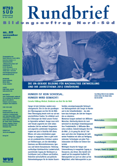 Cover des Rundbriefs Bildungsauftrag Nord-Süd Nr. 69