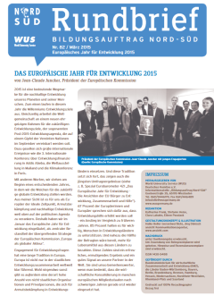 Cover des Rundbriefs Bildungsauftrag Nord-Süd Nr. 82