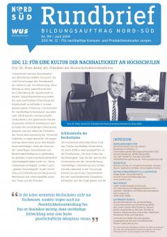 Cover Rundbrief 99