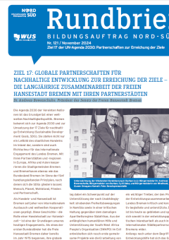 Cover des Rundbriefs Bildungsauftrag Nord-Süd Nr. 121