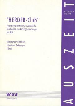 Titelblatt Herder Club