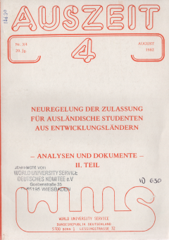 Titelblatt Neuregelung der Zulassung
