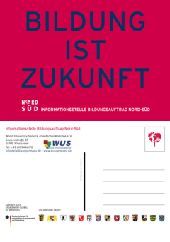 Postkarte Bildung ist Zukunft