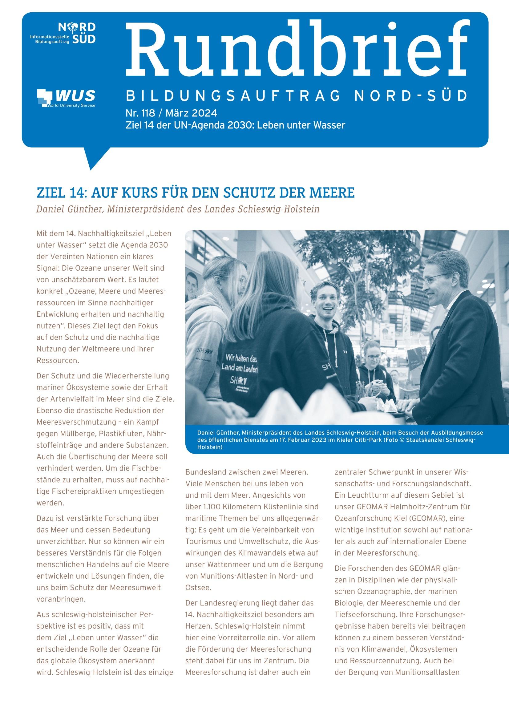 Cover Rundbrief 118