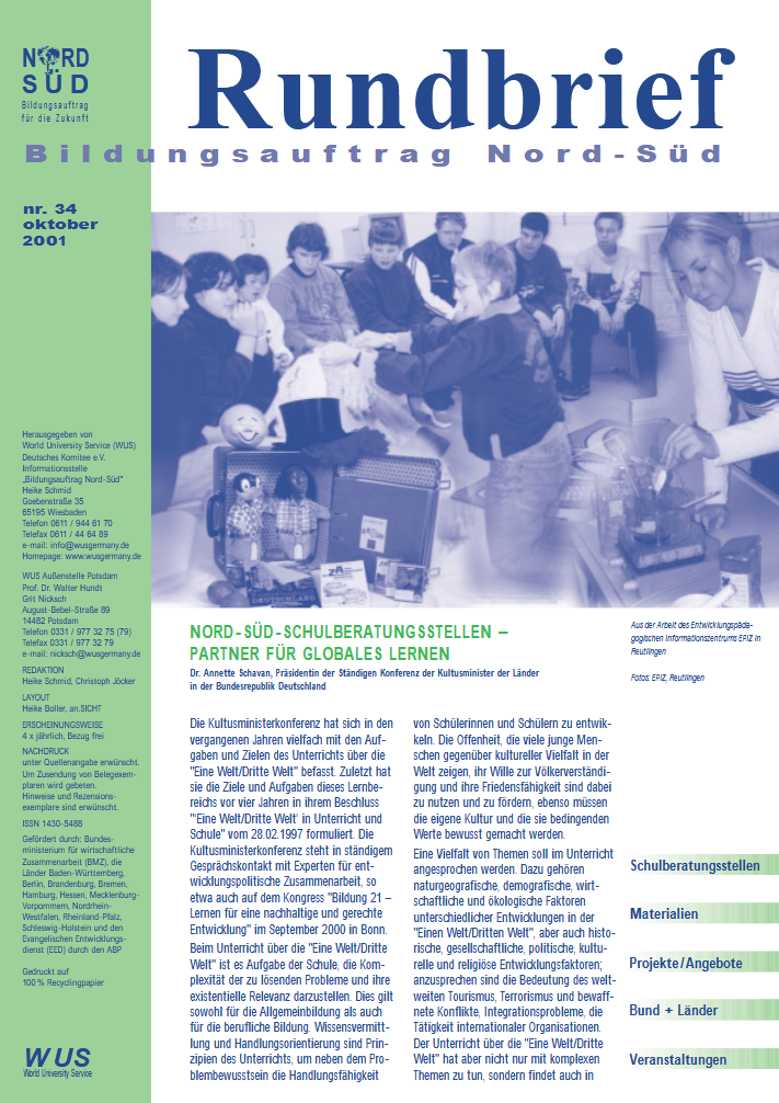 Cover Rundbrief 34