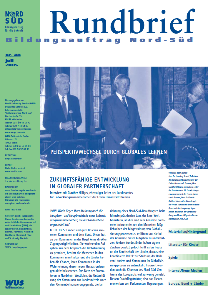 Cover Rundbrief 48