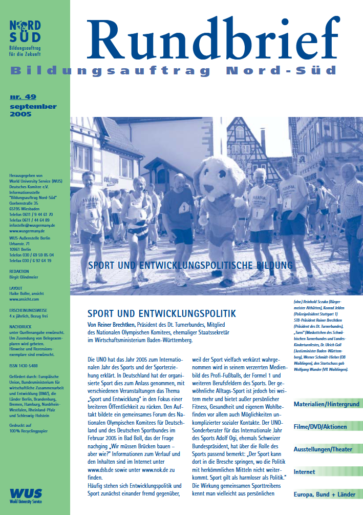 Cover Rundbrief 49