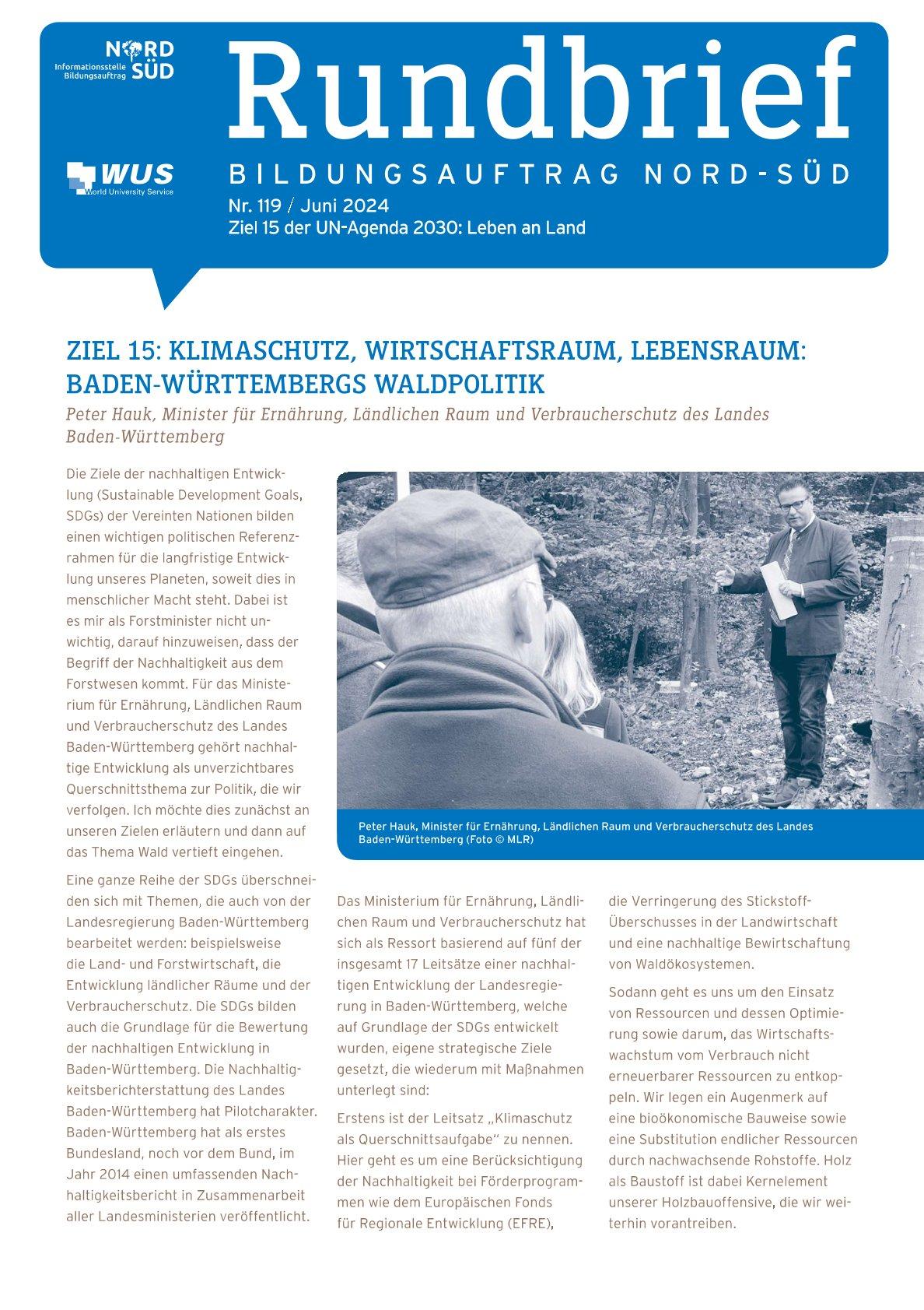Cover Rundbrief 119