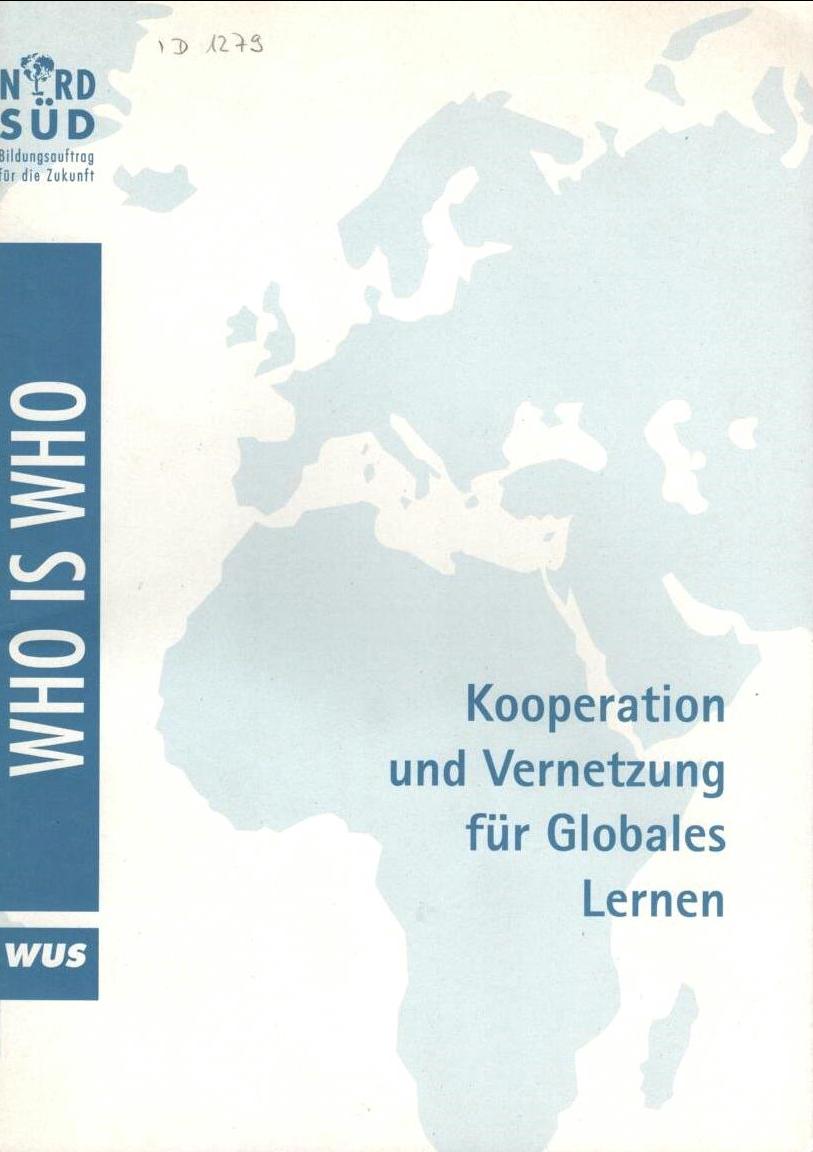WHO IS WHO: Kooperation und Vernetzung für globales Lernen