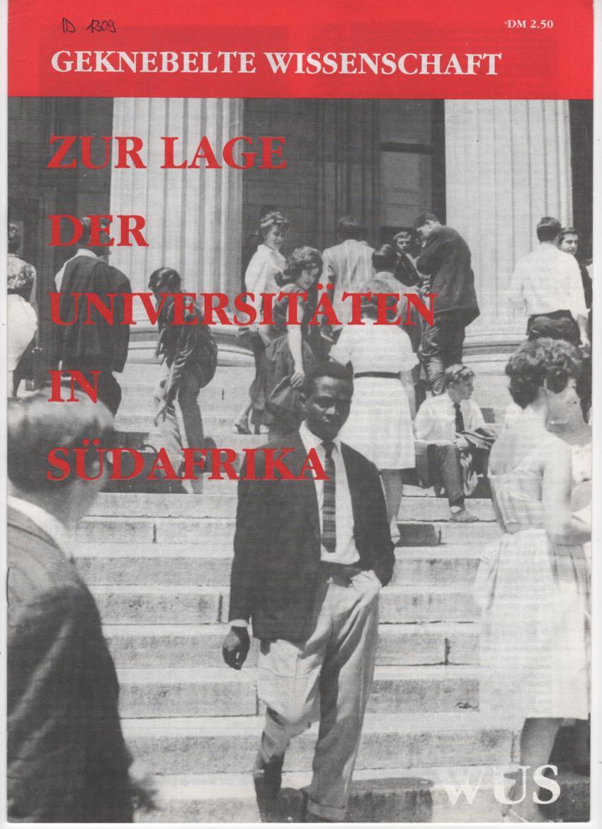 Geknebelte Wissenschaft – Zur Lage der Universitäten in Südafrika