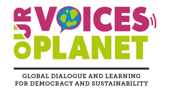 Logo Our Voices Our Planet