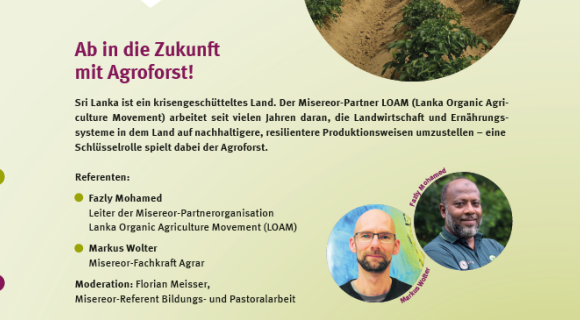 Bild zur Veranstaltung Ab in die Zukunft mit Agroforst!  Quelle und Copyright: Misereor